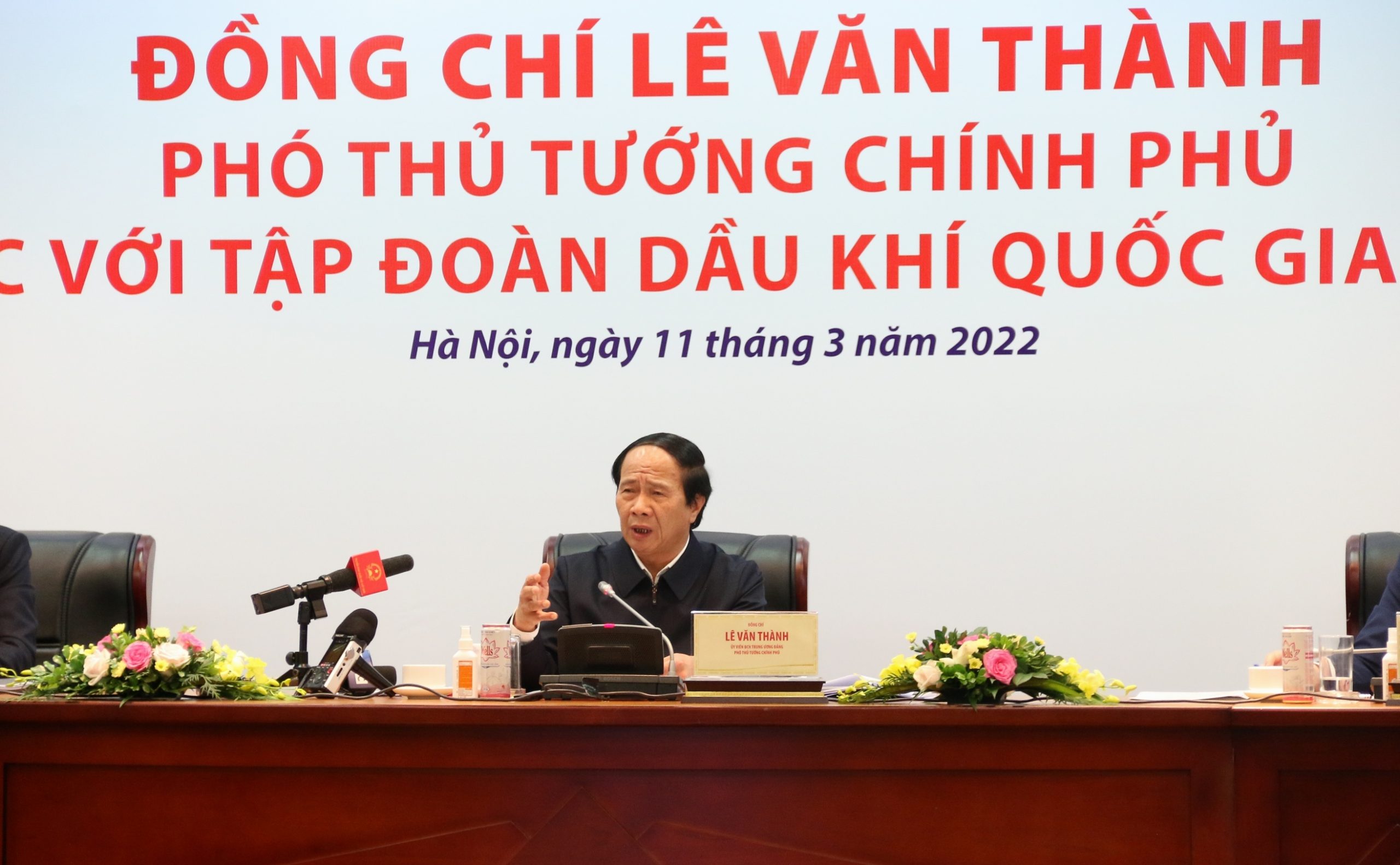 Phó Thủ tướng Lê Văn Thành phát biểu chỉ đạo Hội nghị